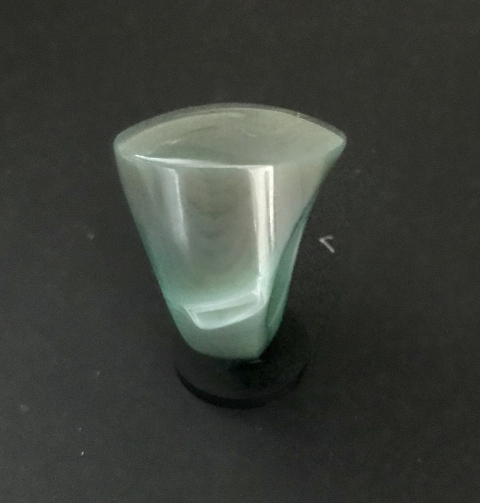 Streifen Achat-Ring grün